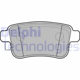 Fren Balatasi Arka Mercedes Citan / Renault Kangoo Kangoo Be Bop Kangoo Express 02/08-