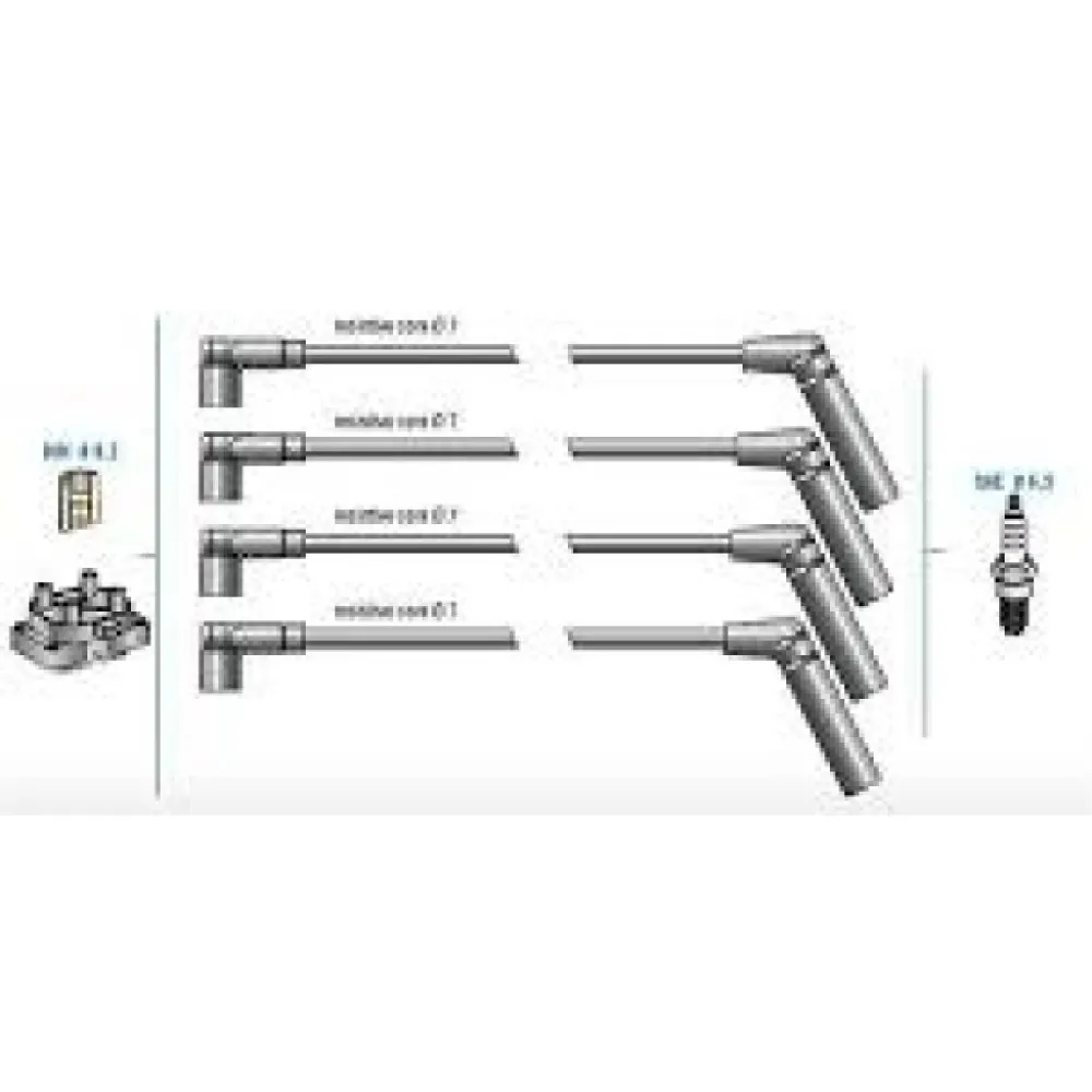 Buji Bobin Kablosu Uno 70 Sx 1.4 94-00 Karbüratörlü Motor