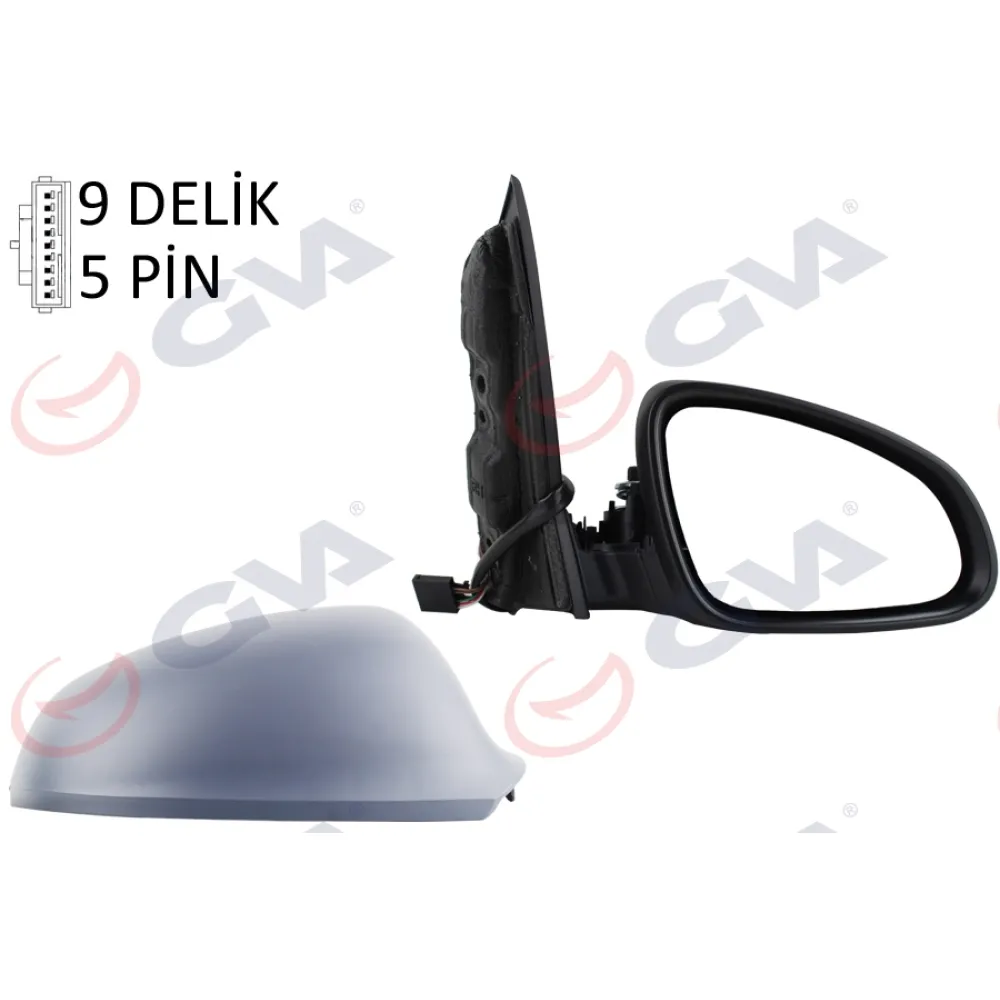 Diş Dikiz Aynasi Sağ Astra J 09 Elektrikli Isitmali Astarli Konveks