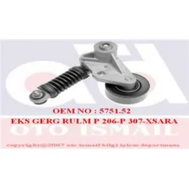 ALTERNATÖR GERGİ RULMANI GERDİRİCİ P206 1.4i-1.6i-16 16V 98- -XSARA 1.4i-1.6-1.6 16V 97-05