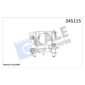 Turbo Radyatörü Intercooler Clio Iv-Captur-Logan Ii-Sandro Ii 1.5Dci-Clio Iv-0.9Tce-1.2Tce-1.6 13