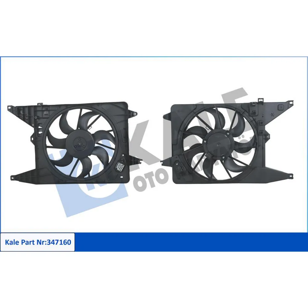 FAN MOTORU DAVLUMBAZLI KOMPLE DACIA LOGAN-SANDERO 1.5 DCİ Euro5