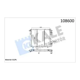 Radyatör R19 1.4 Gtd-1.6 Karbüratörlü 2 Sira Cu Pl Sistem