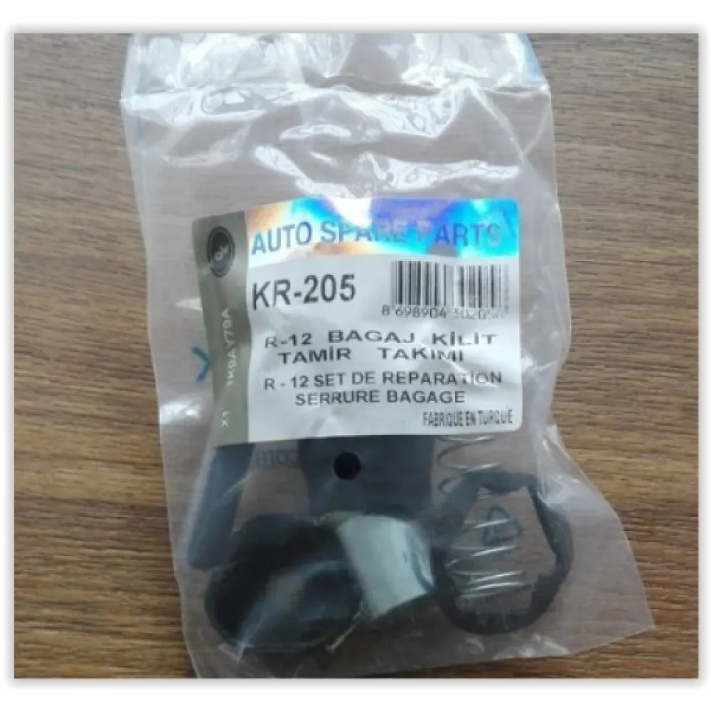 Bagaj Kilit Tamir Takimi R12-Dacia