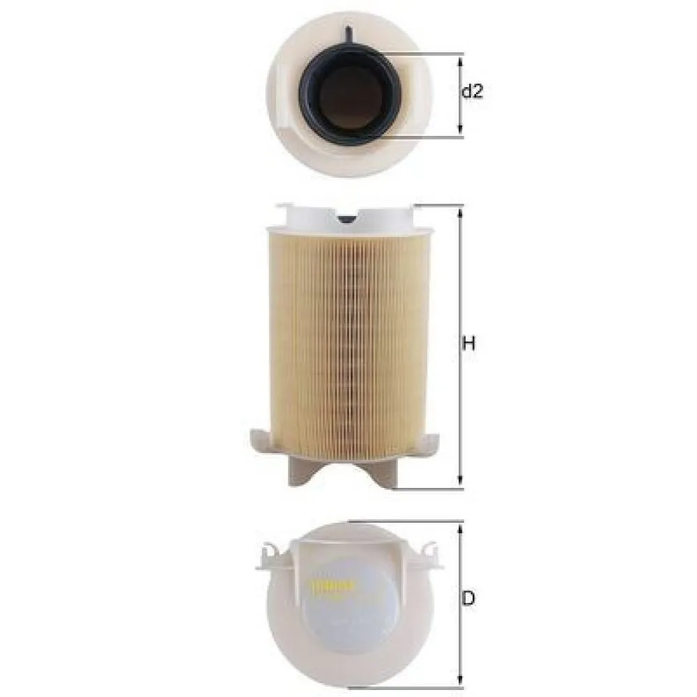 Hava Filtresi Caddy Iii-Passat-Golf V-Jetta Iii-Touran-Tiguan-Leon-Octavia-Altea 1.4Tsi-1.6-2.0Fsi