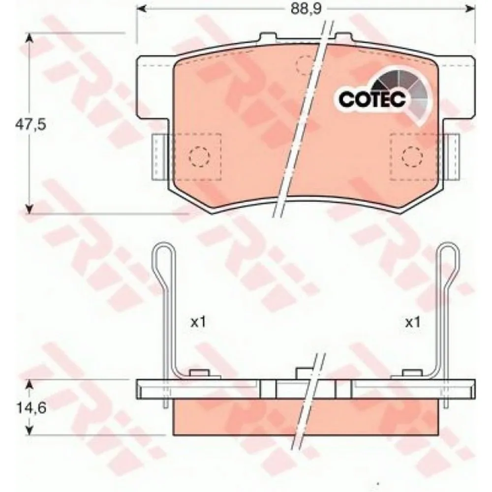 ARKA BALATA CIVIC VII 01-05 - CIVIC VIII 05 ACCORD VII 98-02 - ACCORD VIII 06 600 ROVER