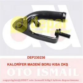 KALORİFER MADENİ BORU KISA DKŞ