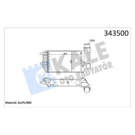 Turbo Radyatörü Intercooler Ducato-Jumper-Boxer Al/pl/brz 295X202X62