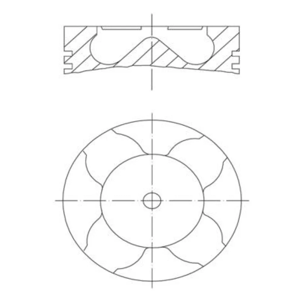 Motor Piston Segman Std Brava-Doblo-Astra-Alfa 147-156-166 1.9Dt-Cdti-Jtd 82.00 010Pi0001610086