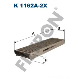 POLEN FİLTRESİ KARBONLU AUDI A6 2.0 TFSİ 05-11, A6 ALLROAD 3.0 TFSİ QUATTRO 08-11, 3.2 FSİ QUATTRO 06-08, 2.7 TDİ QUATTRO 06-11