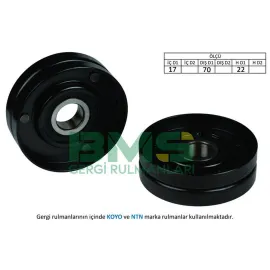 ALTERNATÖR GERGİ RULMANI ROVER VOYAGER I CHRYSLER 825D 17x70x22