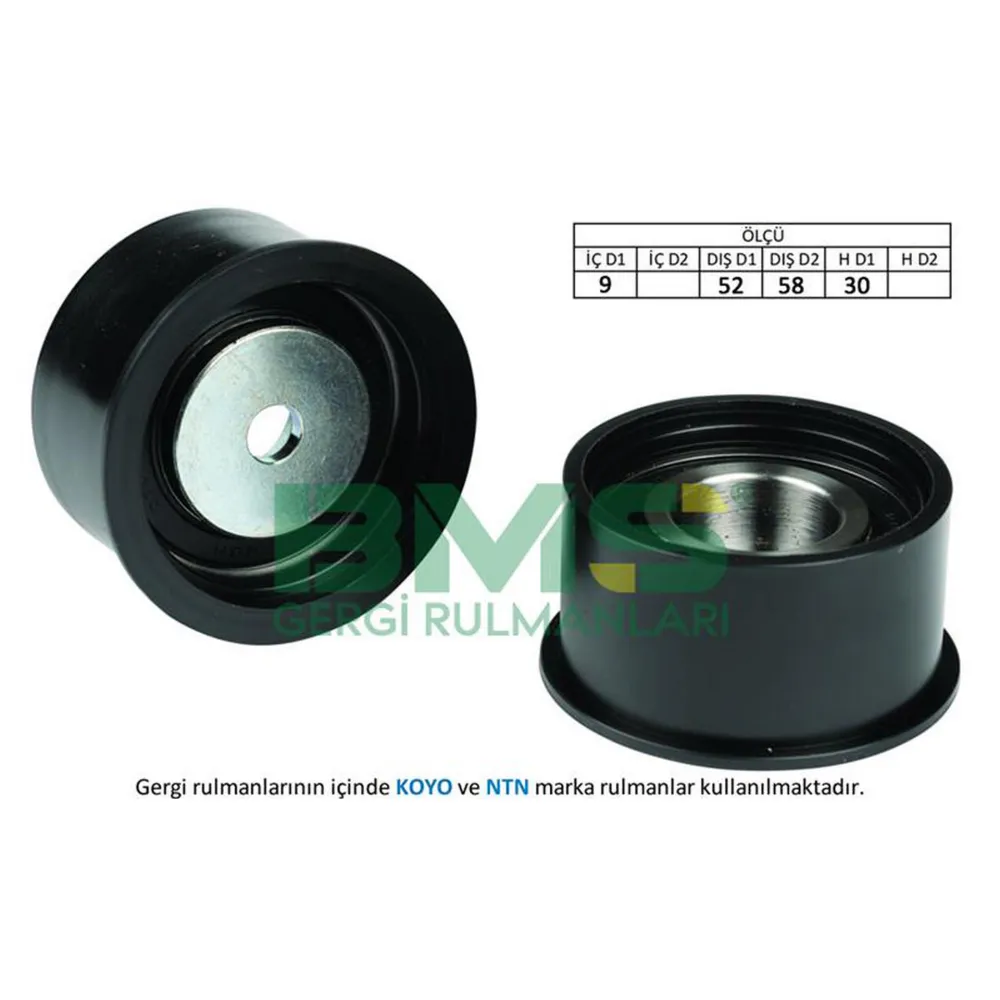 EKSANTRİK GERGİ RULMANI ASTRA F 93-01 - VECTRA A 89-00 1.8i 16V-2.0i 16V- OMEGA B 2.0 16V 94-03