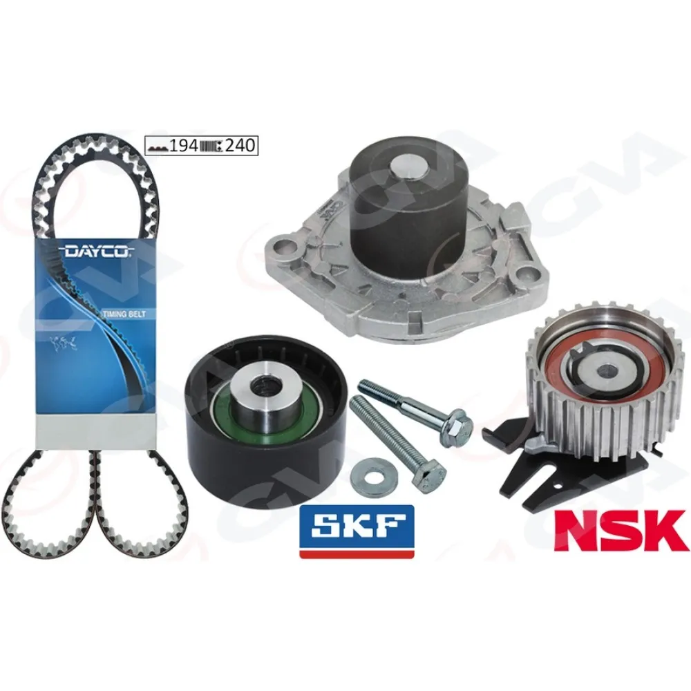 Devirdaimli Eksantrik Gergi Kiti 194X240 Egea-Doblo-Linea-Punto Evo 1.6Mjt-Bravo Ii-Combo 1.6Cdti