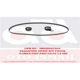 EKSANTRİK GERGİ KİTİ 137x250 P206-207-307-308-PART-C2-C3-C4-C5-BERL 1.6HDI-FIESTA-FOCUS-CMAX 1.6TD