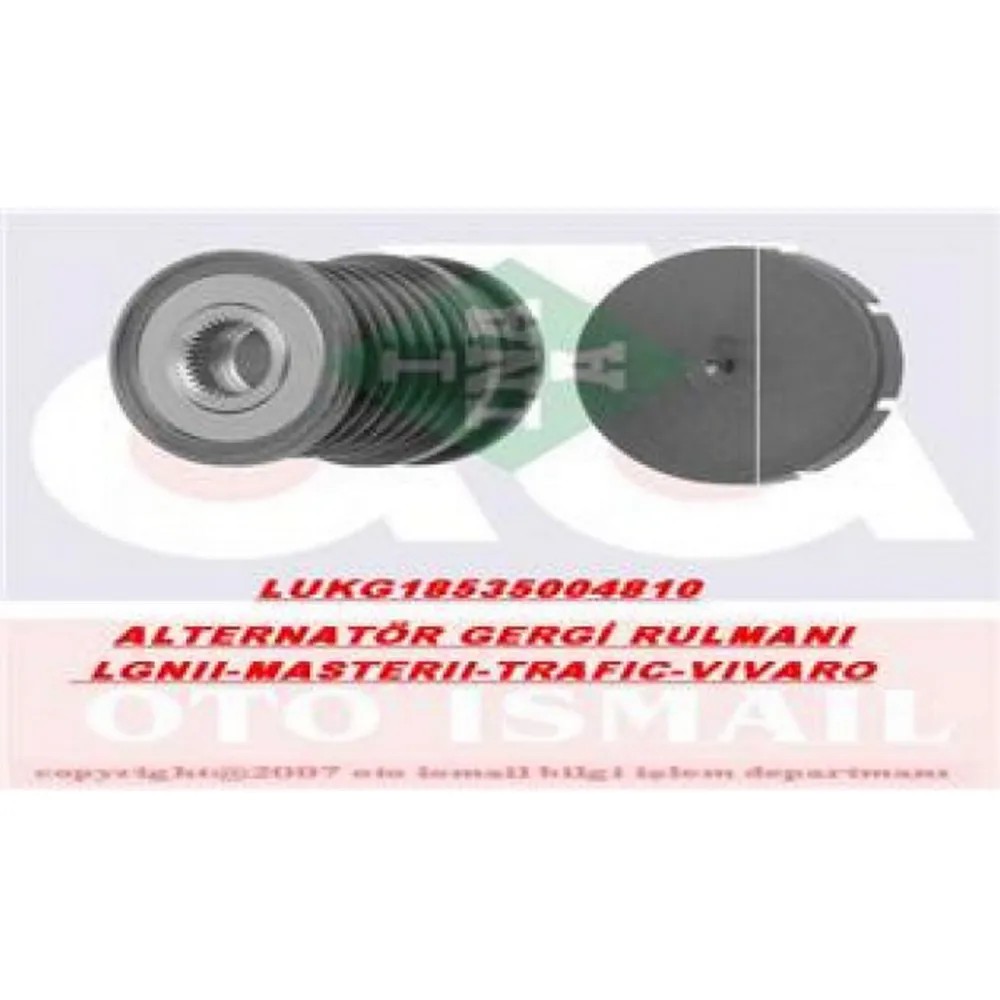 ALTERNATÖR GERGİ RULMANI MASTER II-TRAFFIC II-LGN II-MOVANO-VIVARO 1.9DTI-1.9DCI 01- -VOLVO 1.9DTI