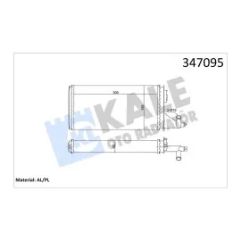 Kalorifer Radyatörü Iveco Daily Td 89-96