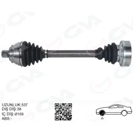 Komple Aks Ön Sağ/sol T4 1.9 Td-2.4 D-2.5 Tdi 91-03 Acv-Aja-Aab 1.9 Td-2.4 D-2.5 Tdi