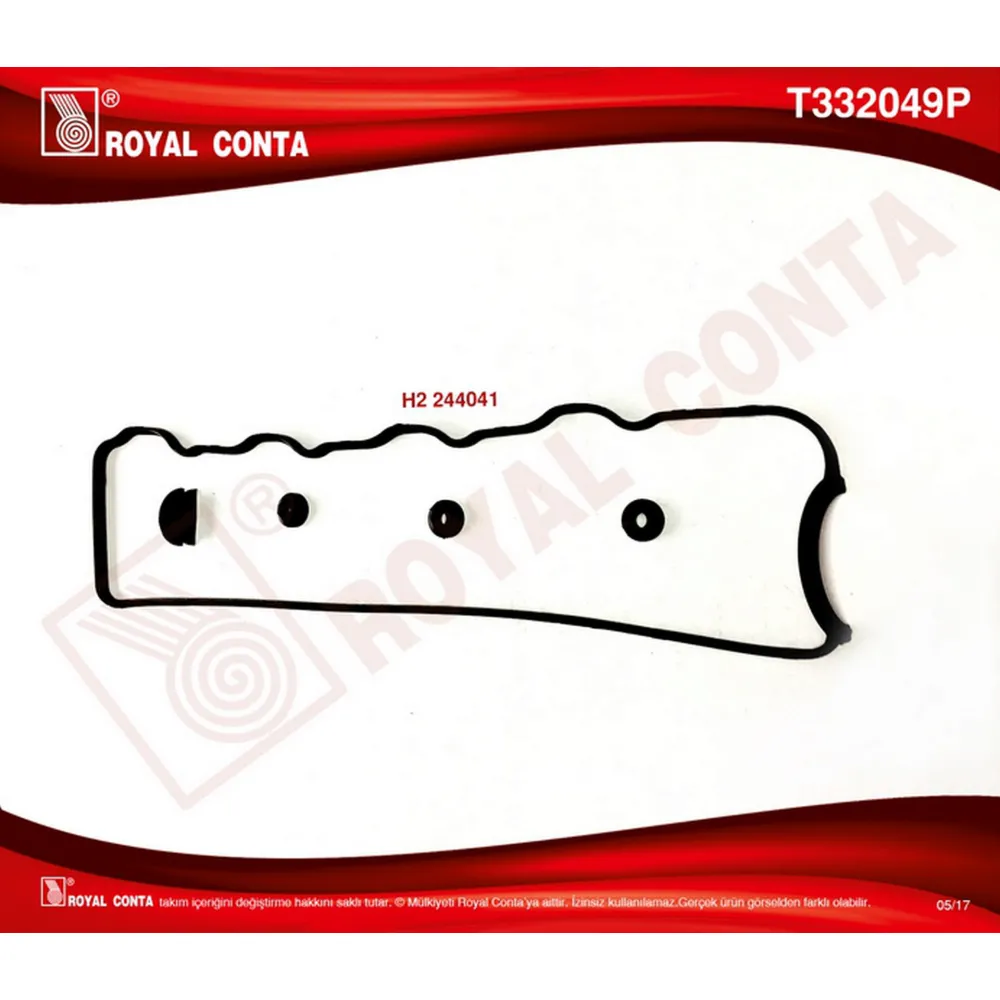 ÜST KAPAK CONTA LASTİK H100-STAREX 2.5 TD TCI