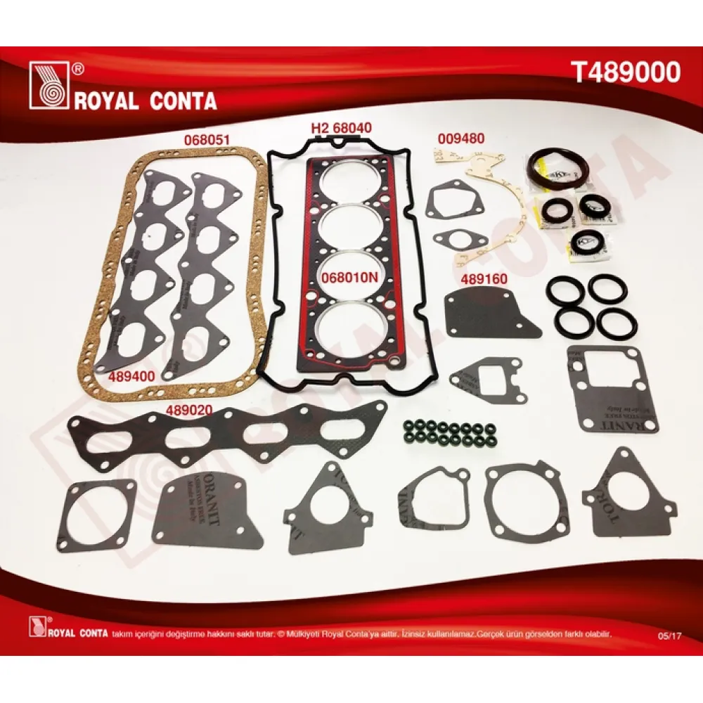 Takim Conta Skc Li Subap Lastikli Tmpr 2000 16V