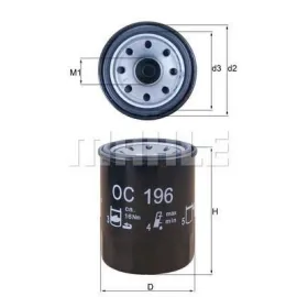 YAĞ FİLTRESİ CITROEN, FIAT, FORD, HONDA, ISUZU, MAZDA, MITSUBISHI, NISSAN, OPEL, PEUGEOT, VOLVO, PROTON, INFINITI, TATA