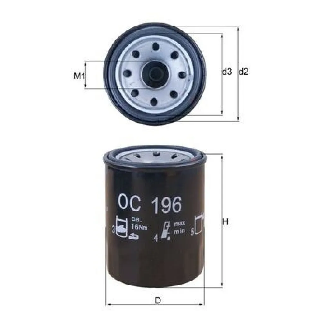 Yağ Filtresi Citroen, Fiat, Ford, Honda, Isuzu, Mazda, Mitsubishi, Nissan, Opel, Peugeot, Volvo, Proton, Infiniti, Tata