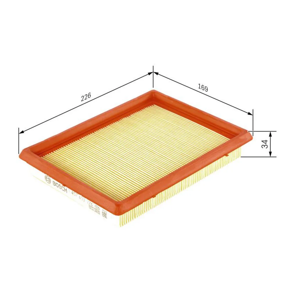 HAVA FİLTRESİ HONDA CIVIC 1.4-1.6 94-01 -KOLEOS 2.5 08 ALMERA-JUKE-PRIMERA-SUNNY-XTRAIL