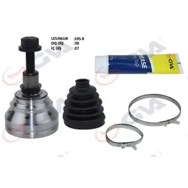 Aks Kafasi Diş Ön Caddy/golf5/passat/a3/leon/superb 1.9Tdi 04-10 36X27X59.5 106Mm