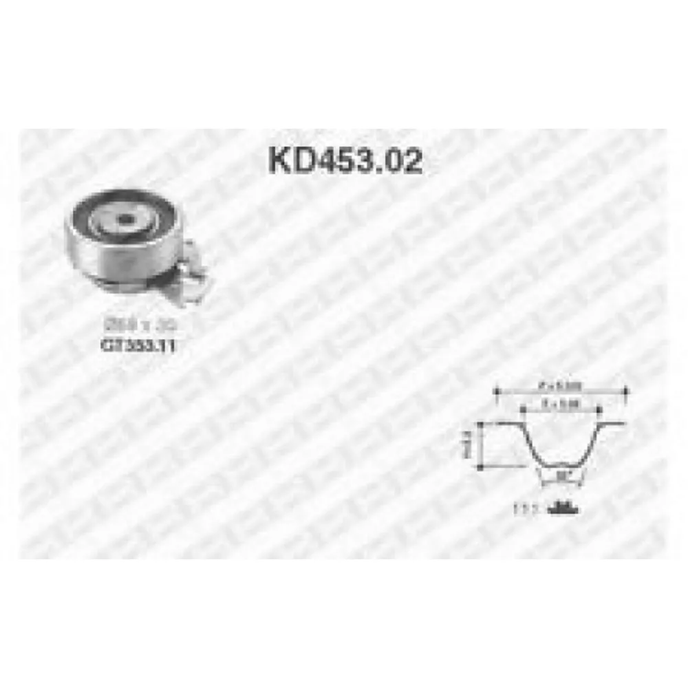 EKSANTRİK GERGİ KİTİ 111x170 ASTRA F-CORSA B-A-COMBO B-VECTRA A 1.2-1.4-1.6 8V NZ-SV-SZ-SE