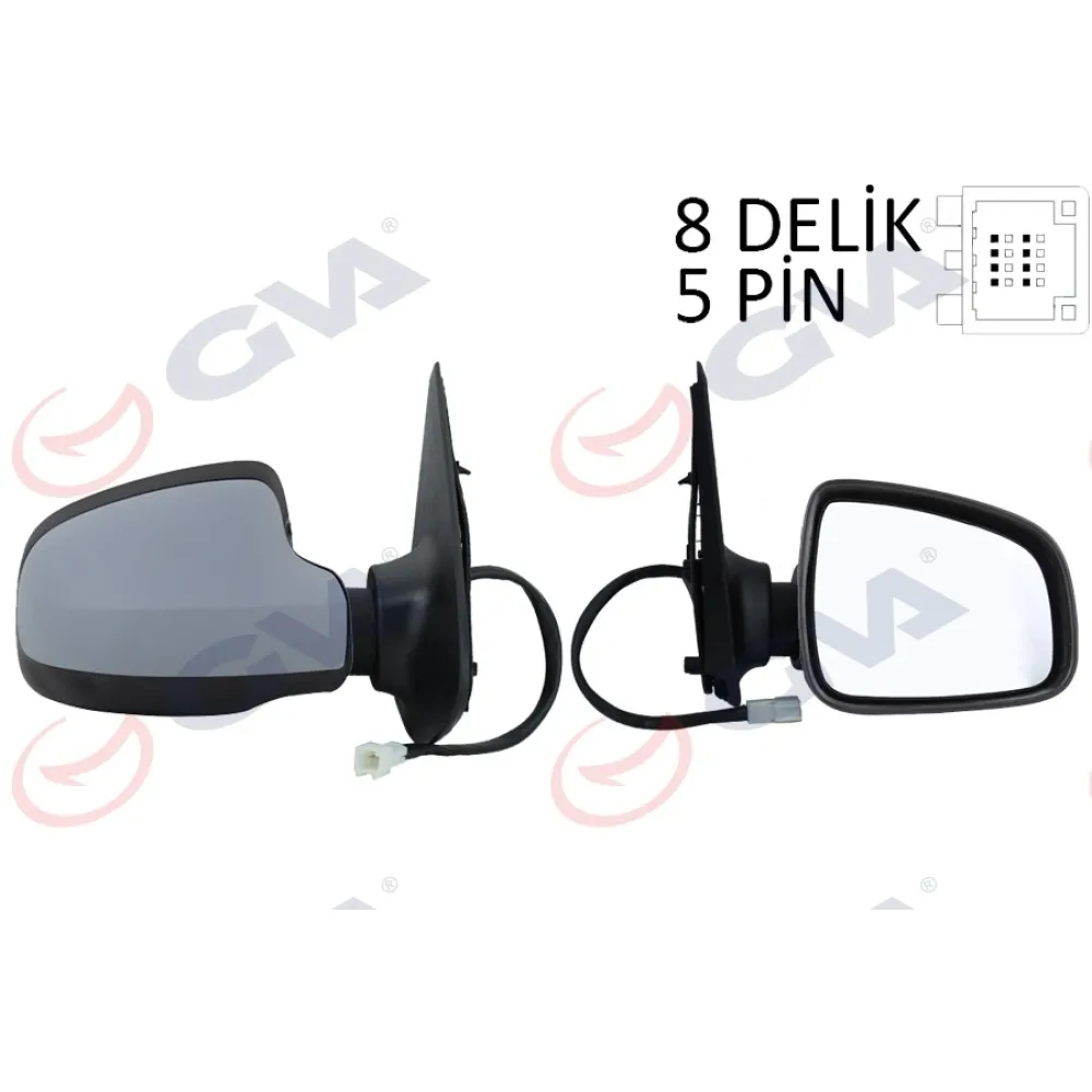 Diş Dikiz Aynasi Sağ Sandero Stepway 12 Elektrikli Isitmali Astarli Konveks Vm-6804Ehpsr