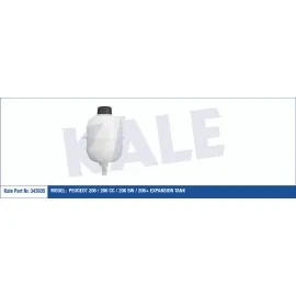 GENLESME KAVANOZU KAPAKLI P206 1.4 1.6 16V 02 RADYATÖR EK SU DEPOSU