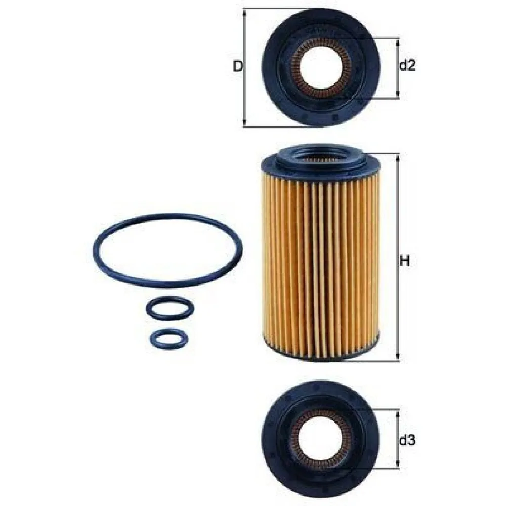 Yağ Filtresi Mb Sprinter 09 A180-A200-A220-B180-B200-B220-C180-C200-C220-C250-Cls250-E200-E220-E250
