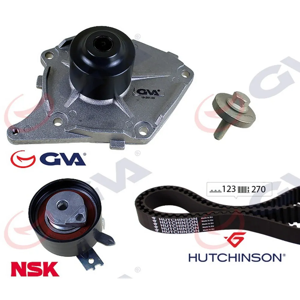 DEVİRDAİMLİ EKSANTRİK GERGİ KİTİ 123x270 CLIO II-IV KANGOO 01 MEGANE II-SCENIC II-MICRA III 1.5DCI K9K