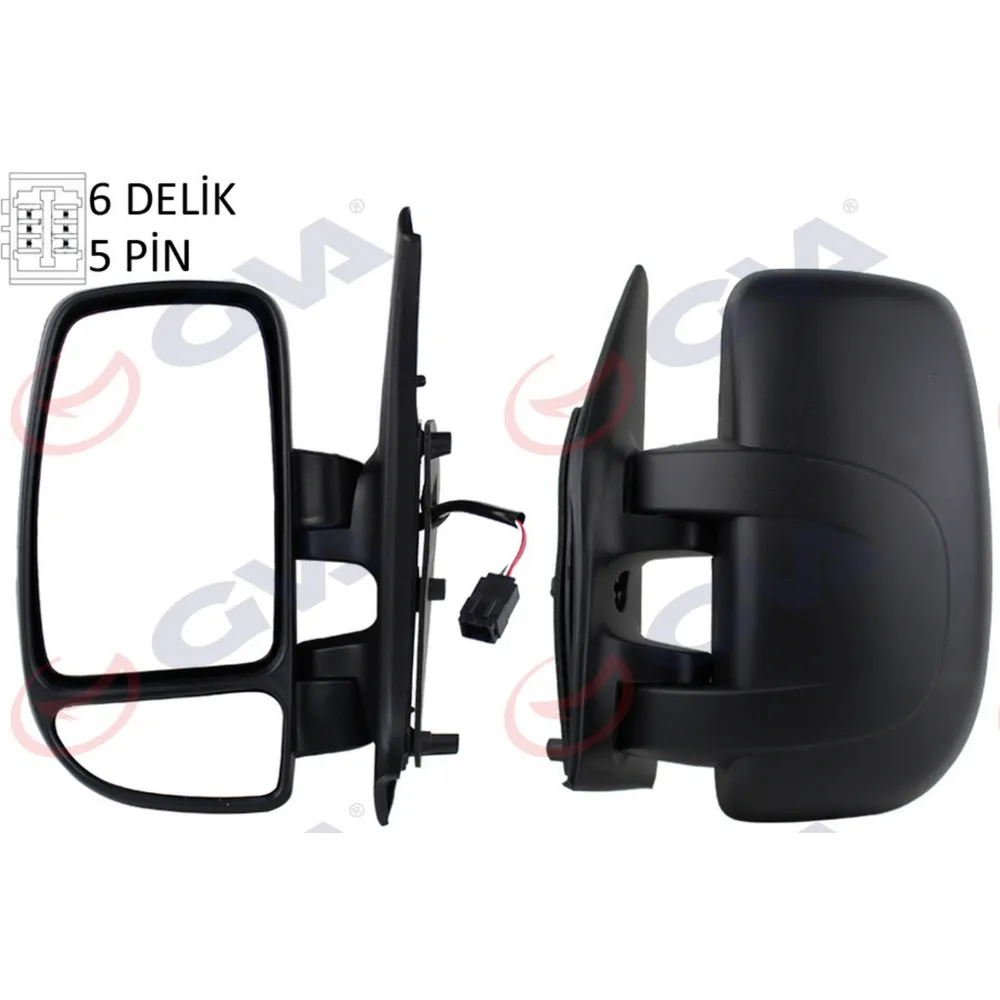 DIŞ DİKİZ AYNASI SOL MASTER-MOVANO 04 ELEKTRİKLİ ISITMALI KONVEKS 5 FİŞ VM-969EHL