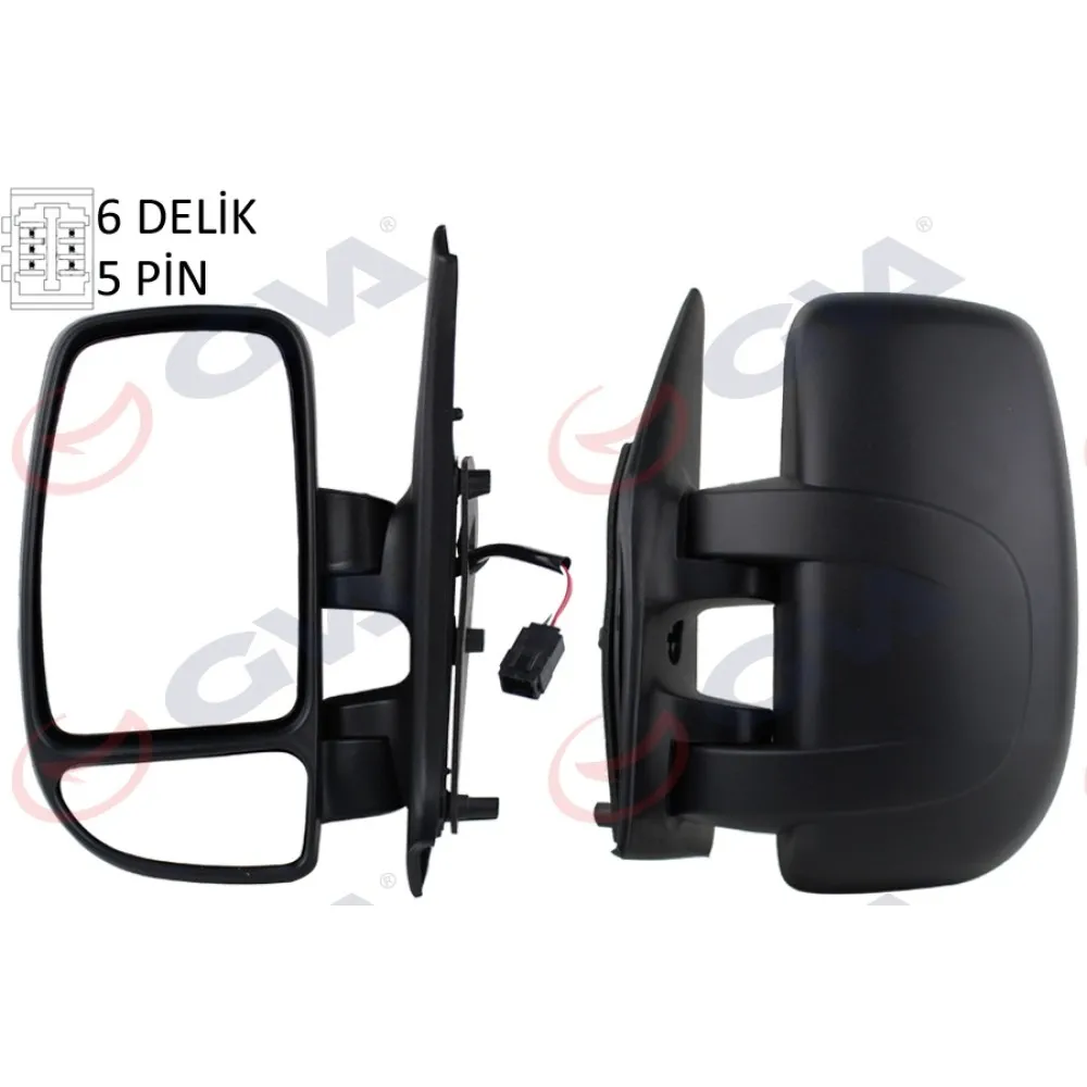 Diş Dikiz Aynasi Sol Master-Movano 04 Elektrikli Isitmali Konveks 5 Fiş Vm-969Ehl