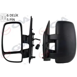 Diş Dikiz Aynasi Sol Master-Movano 04 Elektrikli Isitmali Konveks 5 Fiş Vm-969Ehl