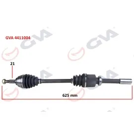 Komple Aks Sağ Megane Ii 1.6 16V 03-08 804Mm Auto.