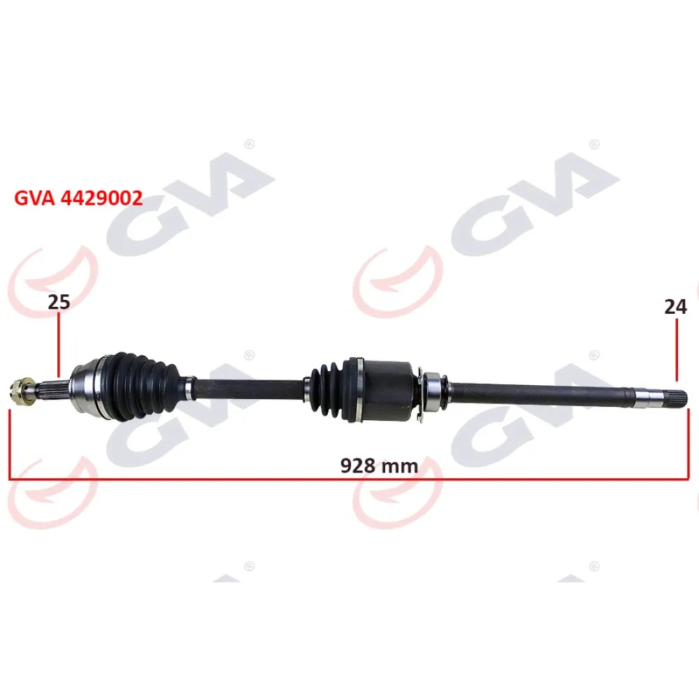 Komple Aks Sağ Doblo 1.9 Jtd 01 Doblo-Albea 1.3 Mtj 05 928Mm