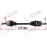 KOMPLE AKS SOL OPEL CORSA D 1.0-1.2-1.4 07-14 -CORSA E 15 -ADAM 13 615mm