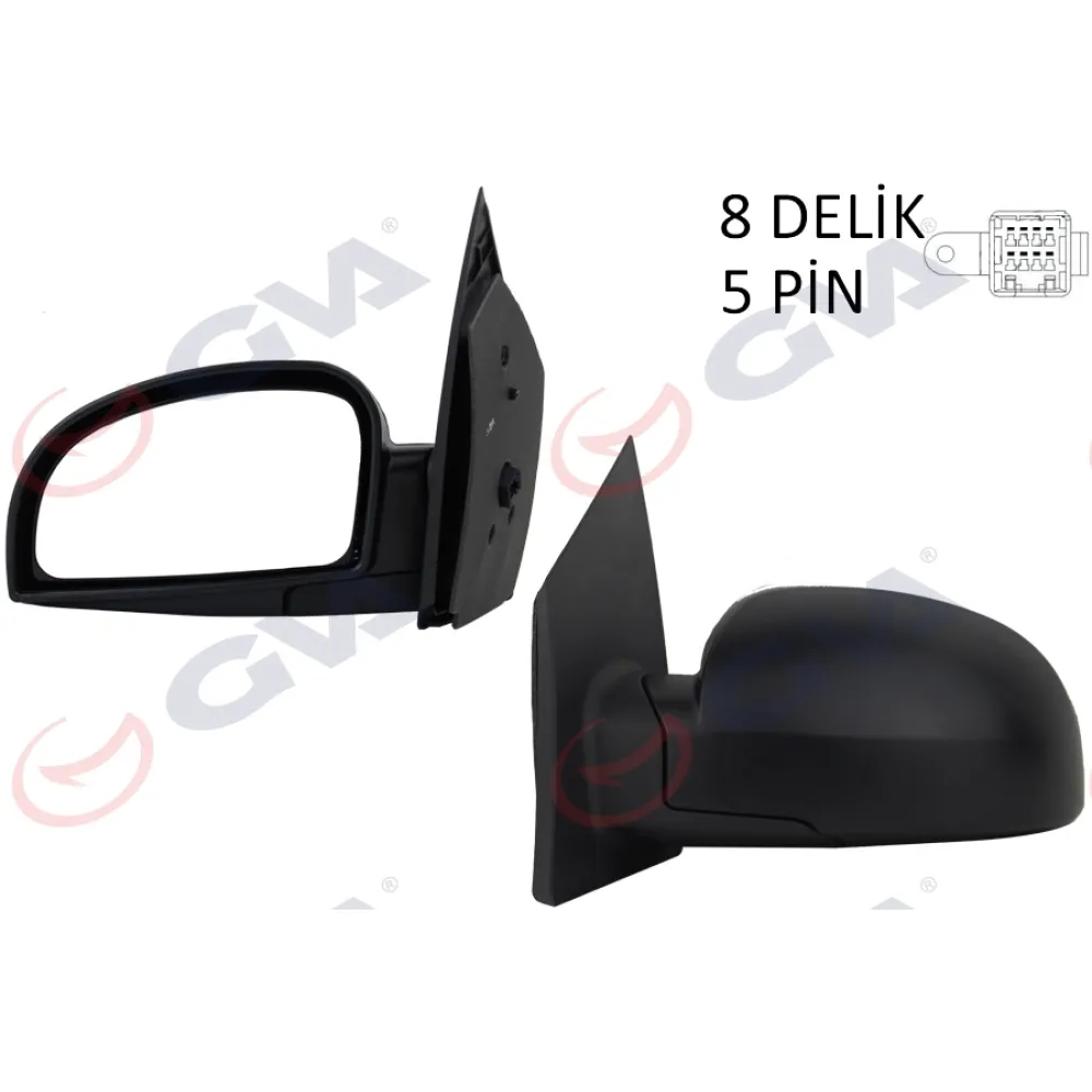 Diş Dikiz Aynasi Sol Getz 02 Elektrikli Isitmali Konveks 5 Fiş Vm-452Ehl