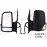 DIŞ DİKİZ AYNASI SOL CRAFTER 06 SPRINTER 06 ELEKTRİKLİ ISITMALI SİNYALLİ ÇİFT CAM KONVEKS 6 FİŞ VM-379EHL