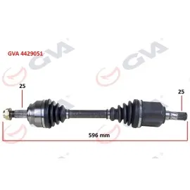 Komple Aks Sol Doblo 1.6 Mjt At/mt 10- 596Mm