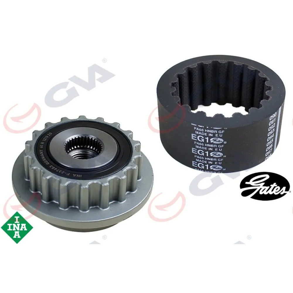 Klima Ve Direksiyon Pompa Kiti Eg1 Transporter T5 2.5 Td-Touareg 2.5 Tdi Axd-Bpj