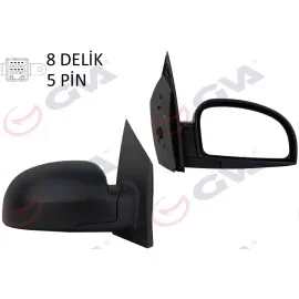 Diş Dikiz Aynasi Sağ Getz 02 Elektrikli Isitmali Konveks 5 Fiş Vm-452Ehr