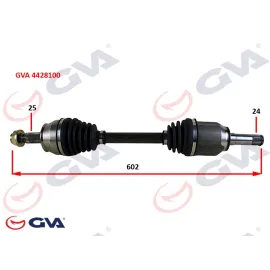 KOMPLE AKS SOL MİLLİ AKS LALE Lİ GRANDE PUNTO 1.3 MTJ 05- 75HP 602mm