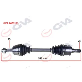KOMPLE AKS SOL LINEA 1.6 MJT 07- FIORINO 1.3 MJT A/T 08-13 İÇ AKS KAFALI
