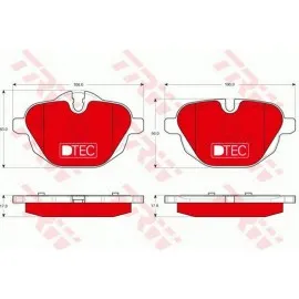 ARKA BALATA DTEC BMW 5 F10 5 TOURİNG F11 X3 F25 X4 F26 Z4 ROADSTER E89 01-14