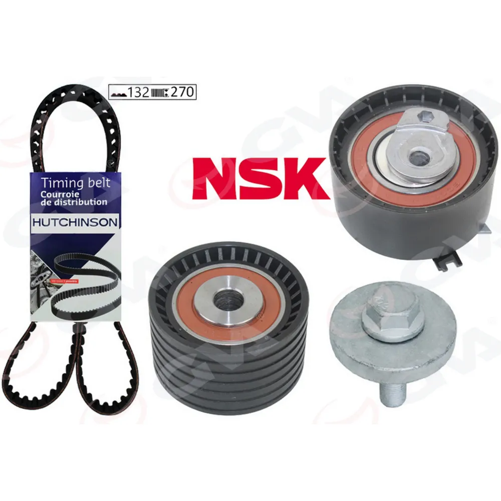 EKSANTRİK GERGİ KİTİ CLIO II-III-MEGANE I-II-III-LAGUNA I-II-SCENIC I-II 1.4-1.6 16V HUTCHINSON KAYIŞ