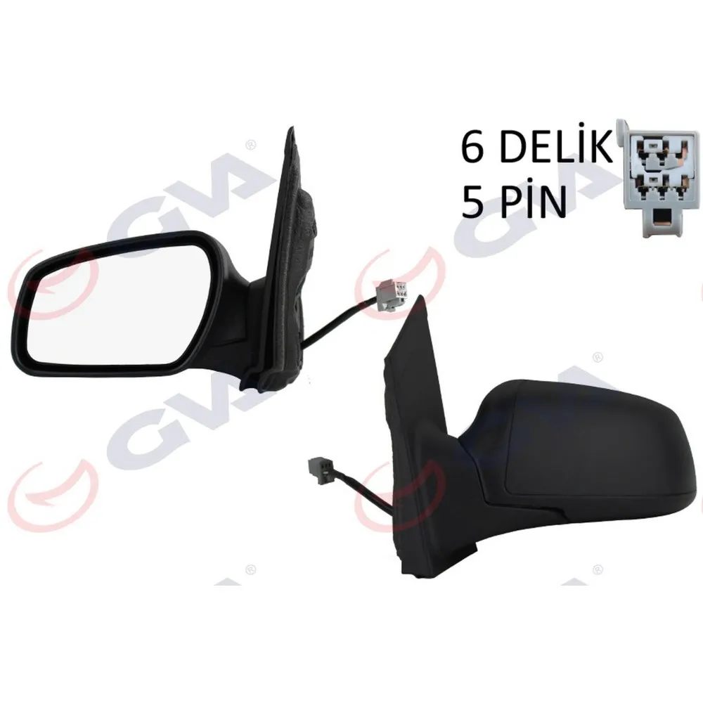 DIŞ DİKİZ AYNASI SOL FOCUS 05 ELEKTRİKLİ ISITMALI KONVEKS 5 FİŞ VM-301EHL