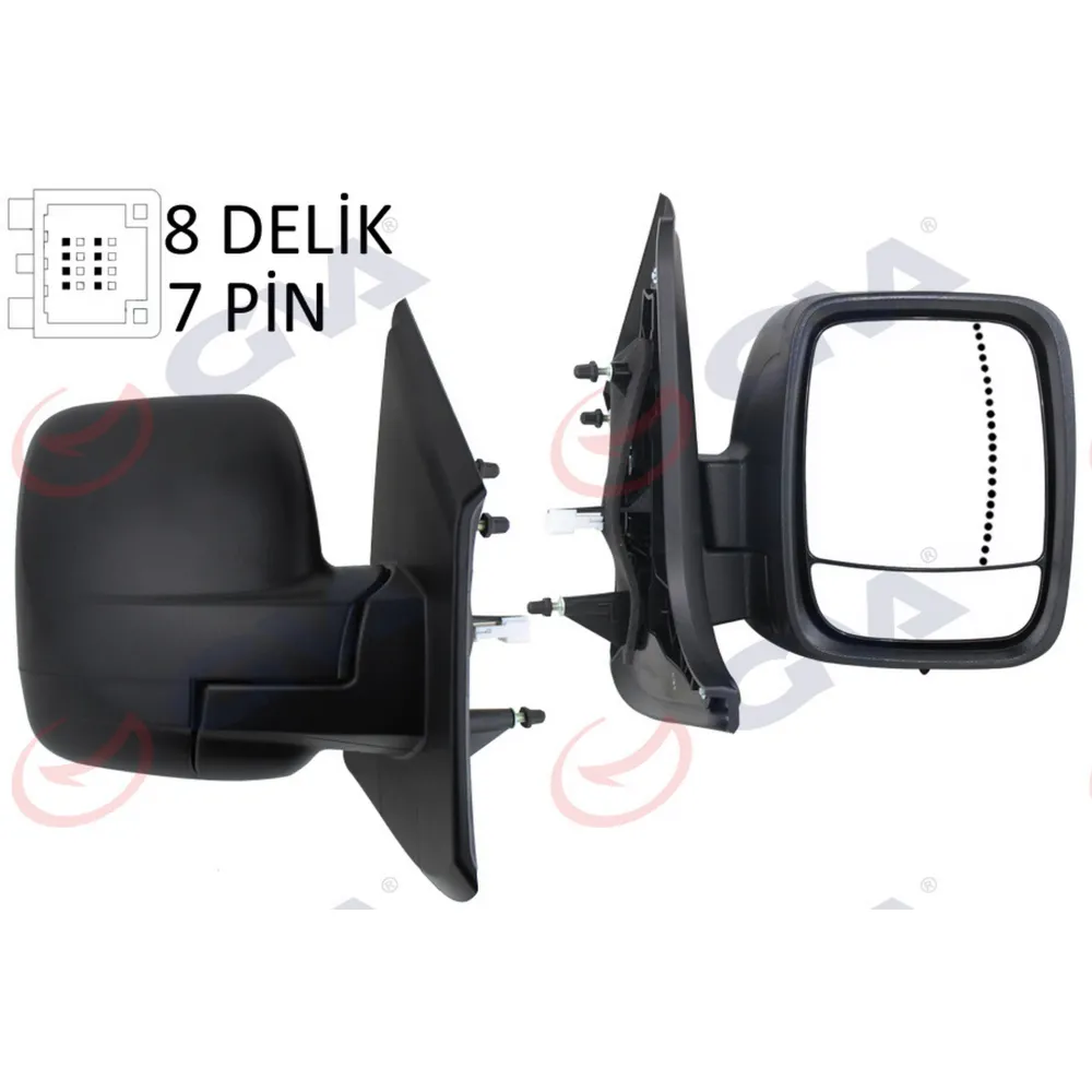 DIŞ DİKİZ AYNASI SAĞ TRAFIC-VİVARO 14 ELEKTRİKLİ ISITMALI SENSÖRLÜ DESENLİ ASFERİK 6 FİŞ VM-976EHSAR