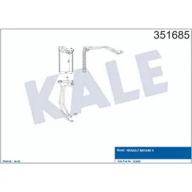KALORİFER RADYATÖRÜ MEGANE II